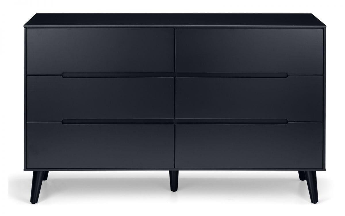 Trent 6 Drawer Chest - Anthracite - Image 4