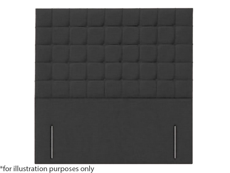 Apollo 2ft6 Prague Headboard - Azzure Dark Grey | Buy Online | Beds.ie