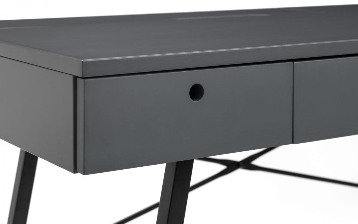 Trinian Desk - Grey - Image 5