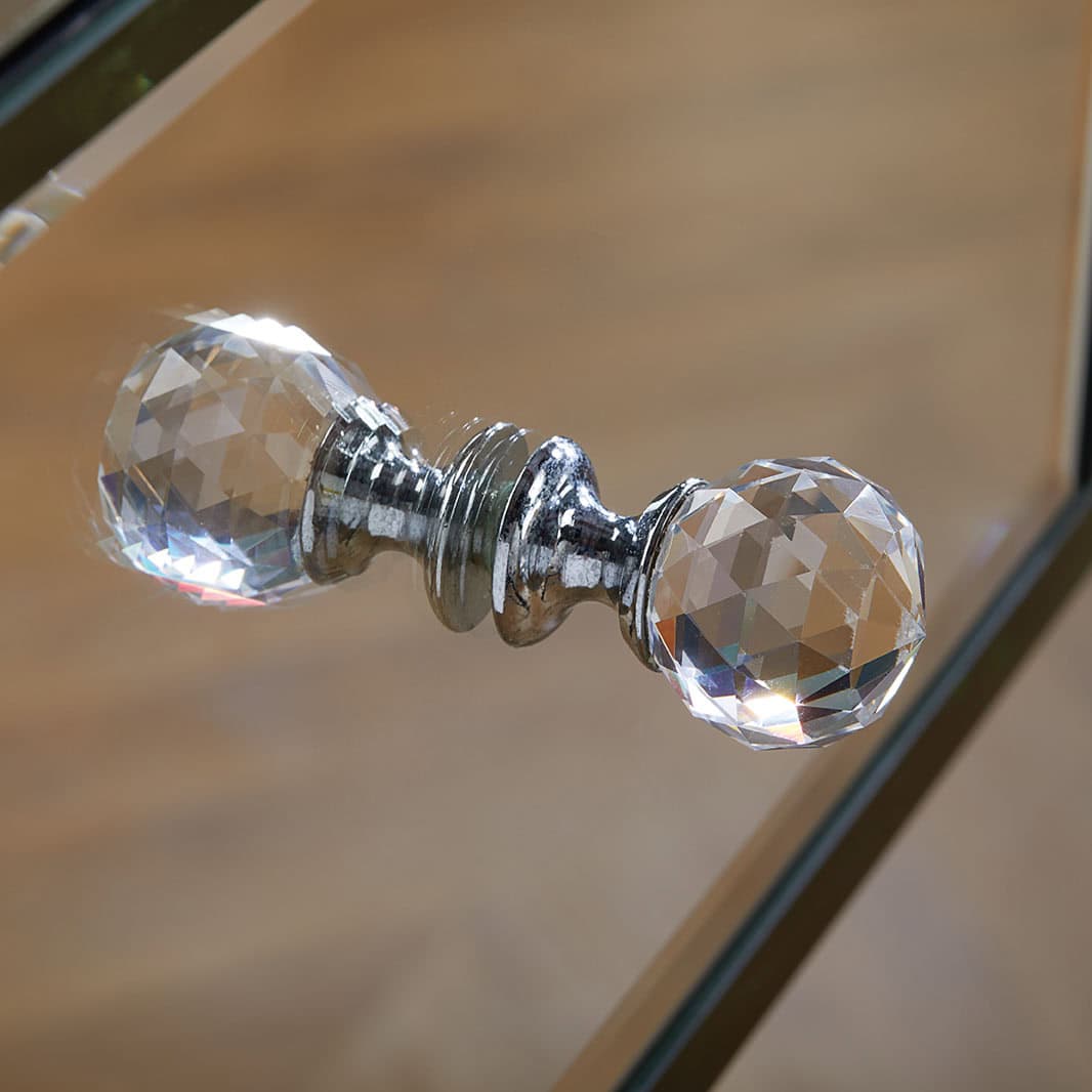 Palermo Mirrored 4 Drawer Dressing Table - Image 3
