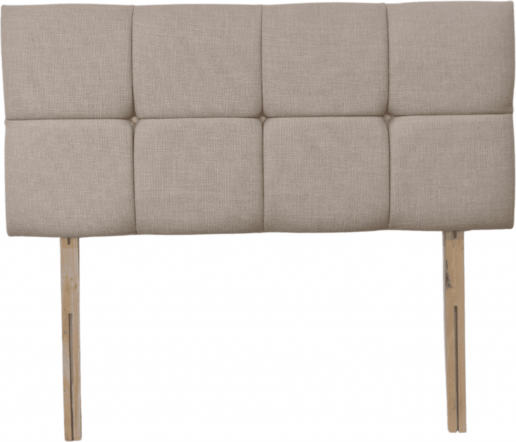 Tranquillity 4ft6 Headboard - Pebble Fabric | Buy Online | Beds.ie