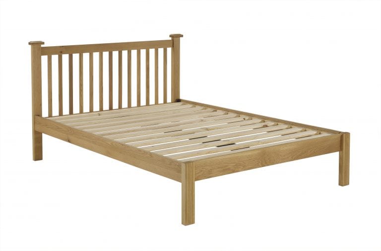 Woburn 4ft6 Bedframe - Oak - Image 4