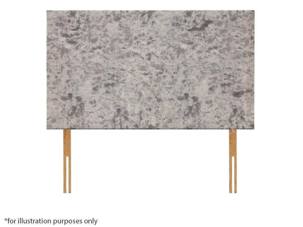 Apollo 5ft Bournemouth Headboard - Glitz Silver | Buy Online | Beds.ie