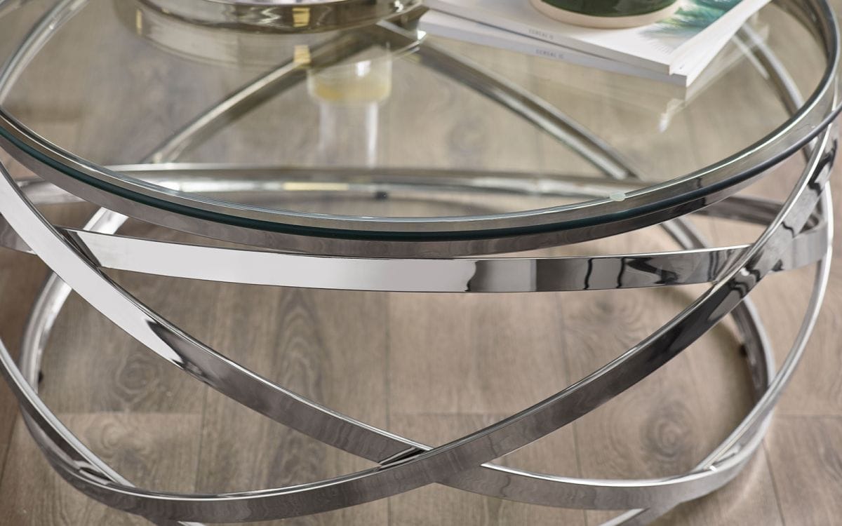 Vielle Coffee Table - Mirrored - Image 2