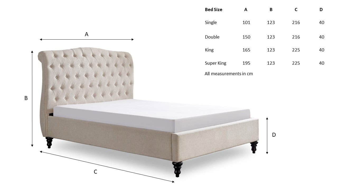 Limelight Rosa 3ft Bedframe - Natural - Image 4