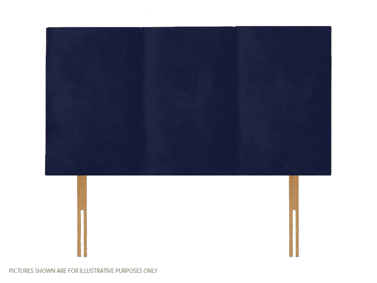 Apollo 6ft Southport Headboard - Velvet Navy Blue | Buy Online | Beds.ie