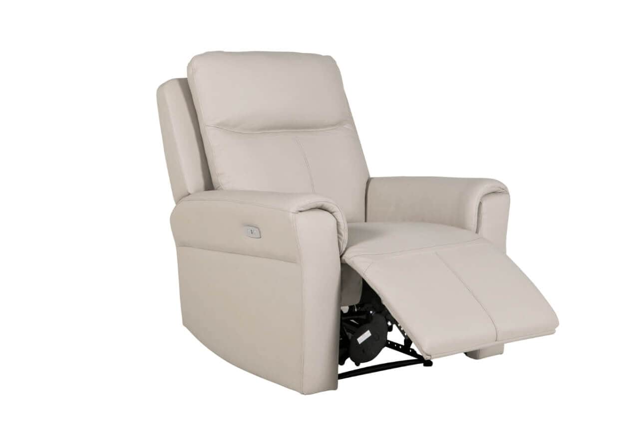 Russo 1 Seater Electric Recliner - Stone | Buy Online | Beds.ie