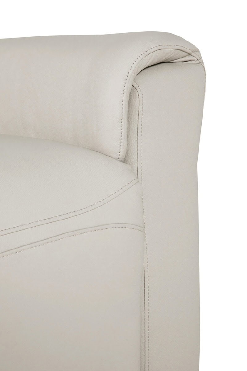 Russo 1 Seater Electric Recliner - Stone - Image 8