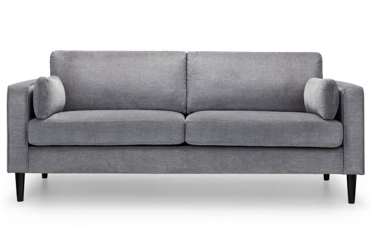 Sadie 3 Seater - Grey Chenille - Image 3