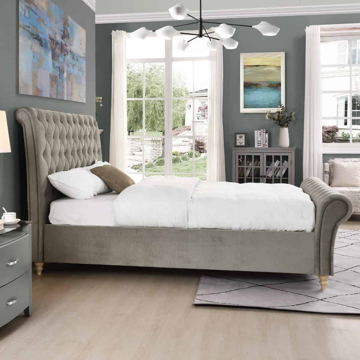Kilkenny 6ft Bedframe - Mink - Image 3