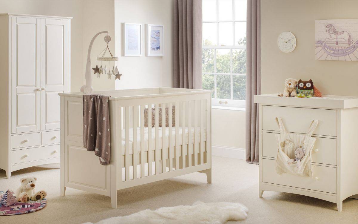 Vignette Cotbed - Stone White - Image 3