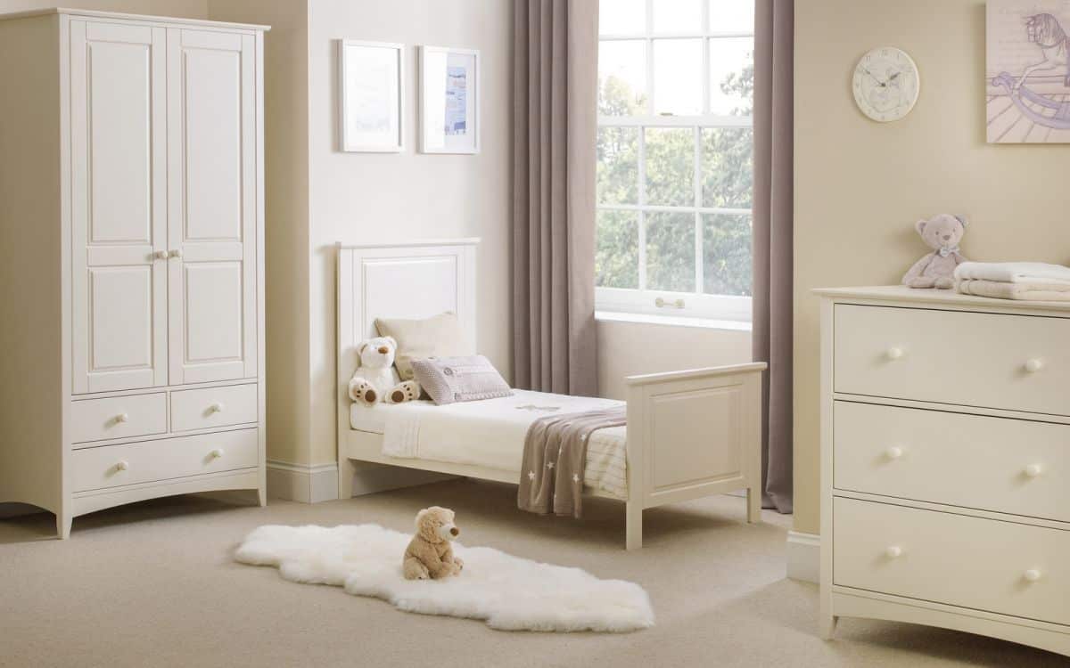 Vignette Cotbed - Stone White - Image 4