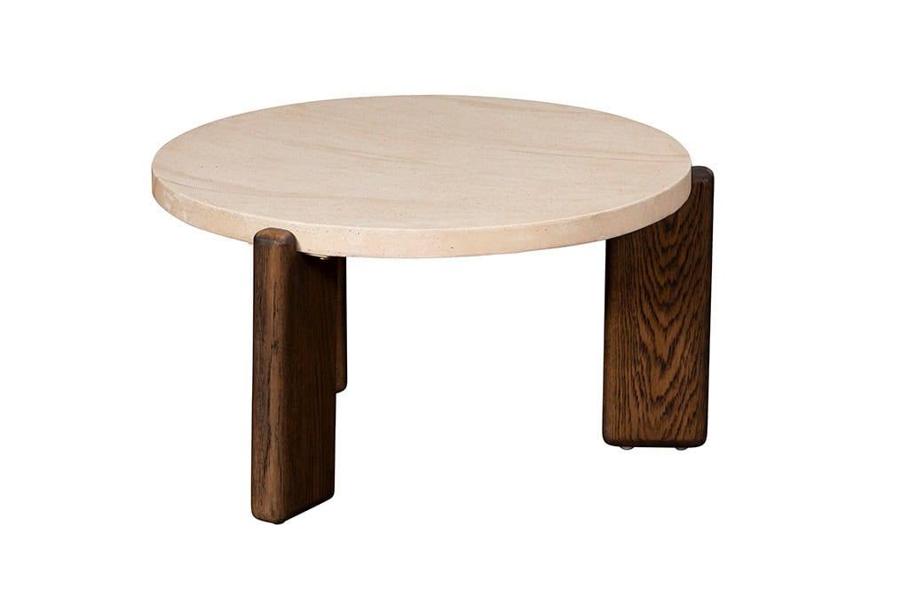Baker Furniture Ida Small Coffee Table - Faux Travertine | Buy Online | Beds.ie