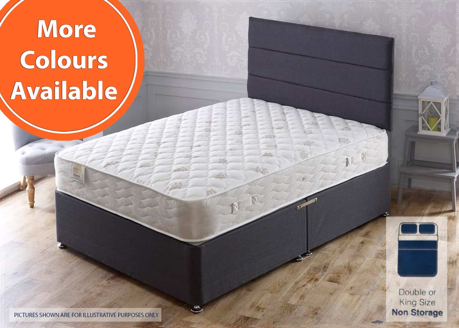 Apollo 4ft6 Aphrodite Bed | Buy Online | Beds.ie
