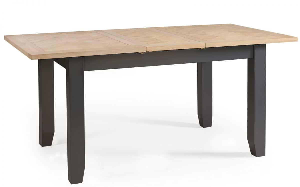 Strasbourg Extending Dining Table - Grey & Oak - Image 2