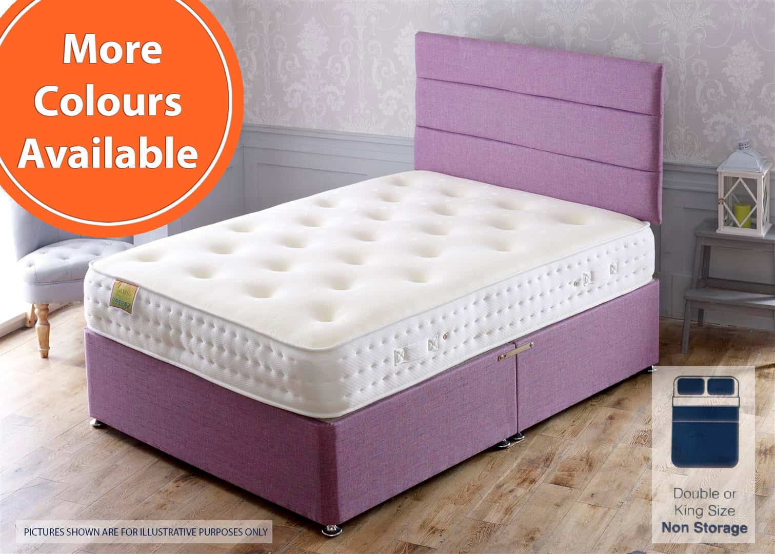 Apollo 4ft6 Calypso Bed | Buy Online | Beds.ie