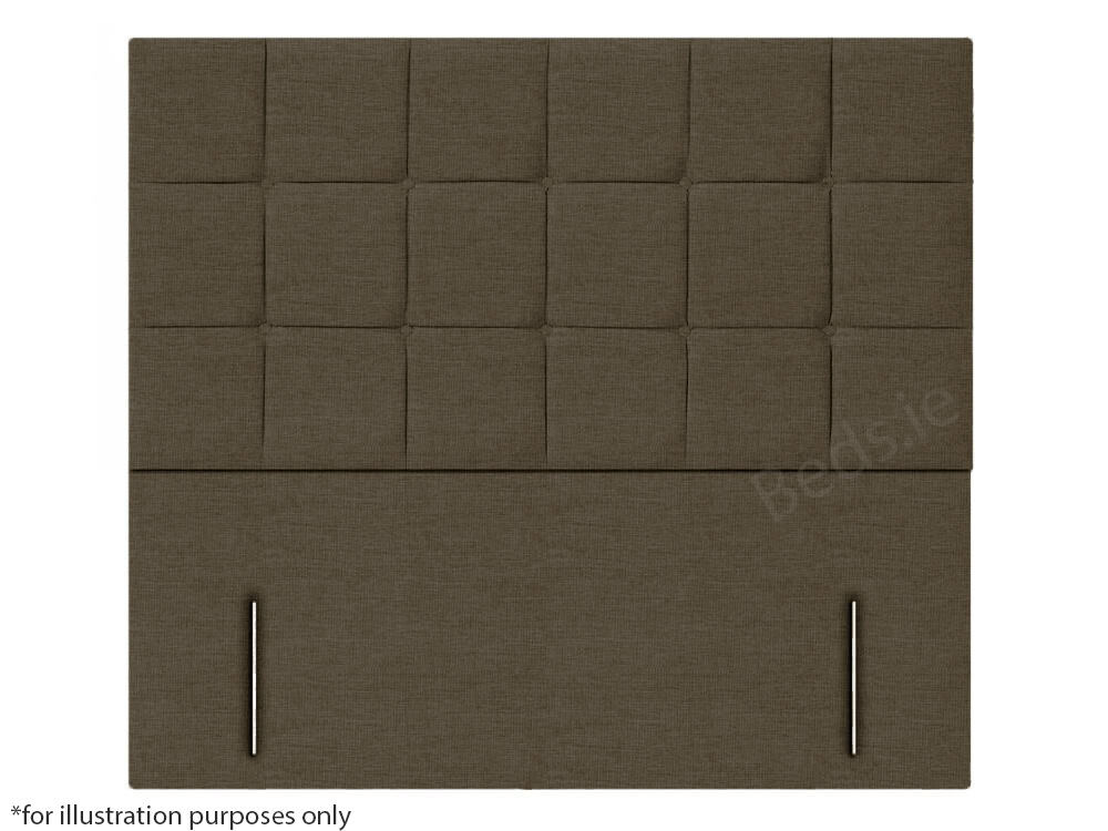 Apollo 4ft6 Venice Headboard - Azzure Hessian | Buy Online | Beds.ie