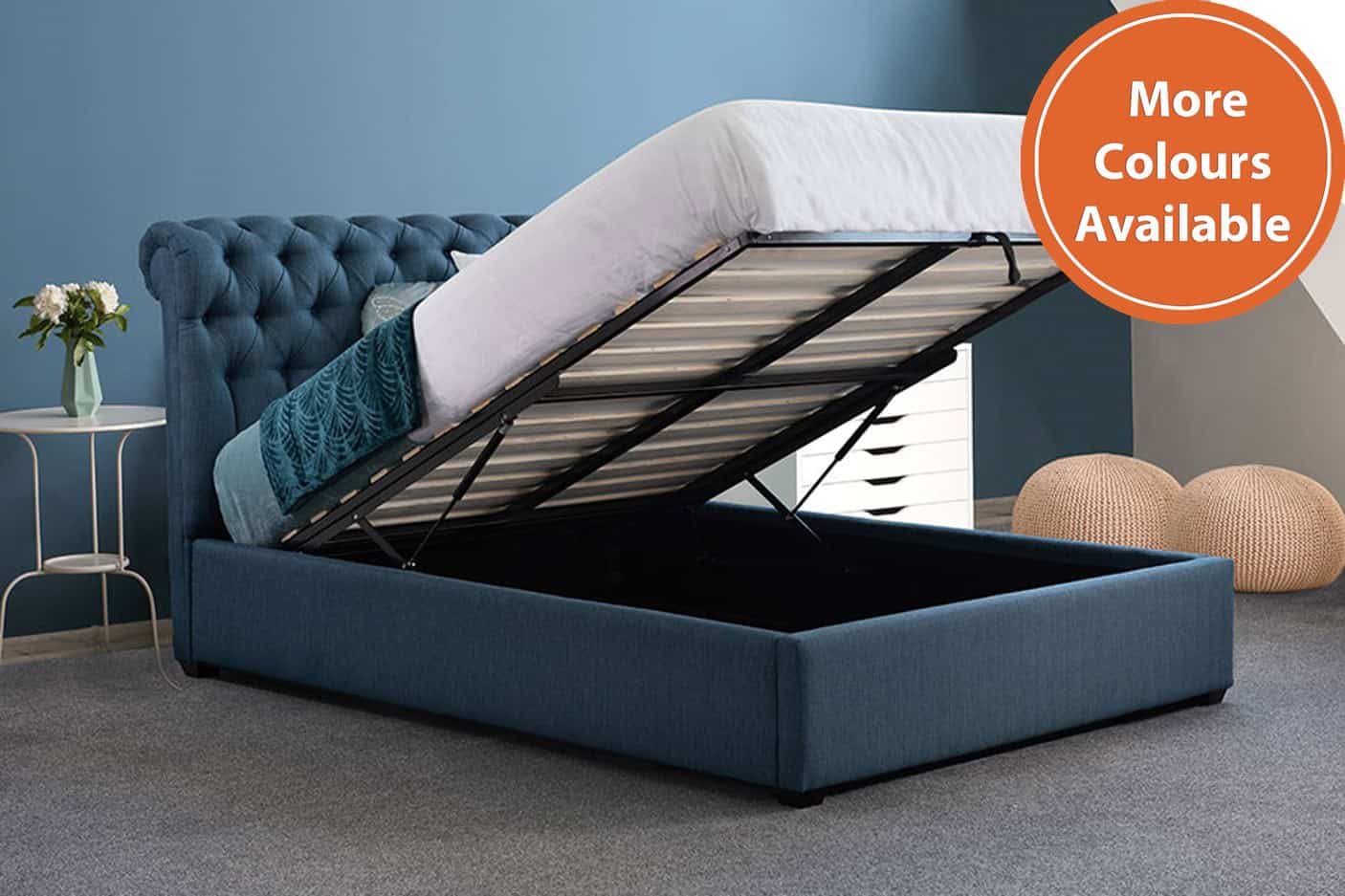5ft Isla Ottoman Bedframe | Buy Online | Beds.ie