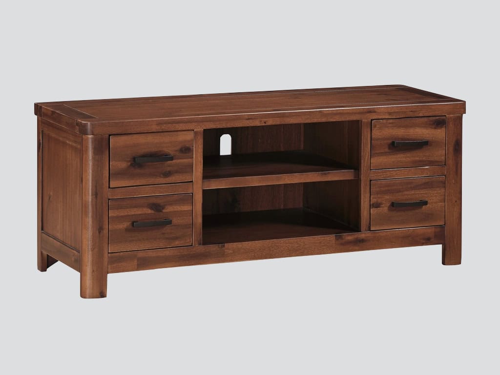 Andorra Acacia Straight TV Unit | Buy Online | Beds.ie