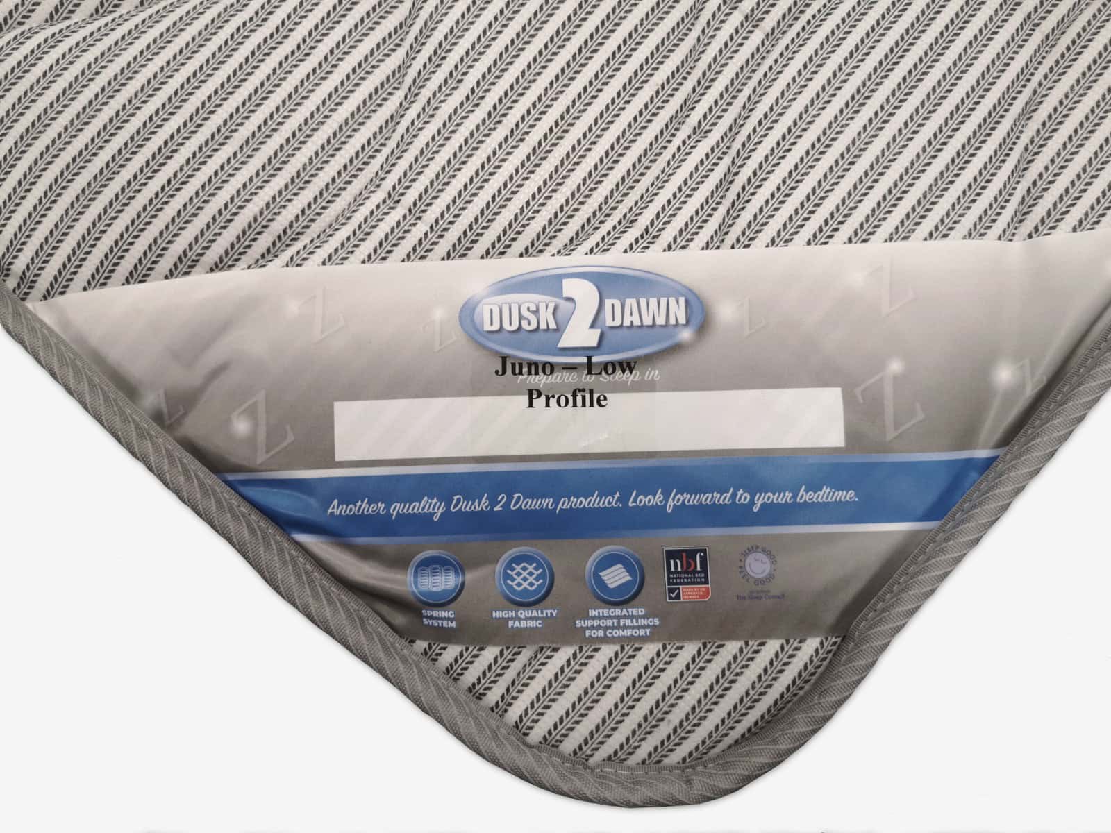 Juno 3ft by 6ft3 Low Profile Contract Bunk Bed Mattress - Image 2