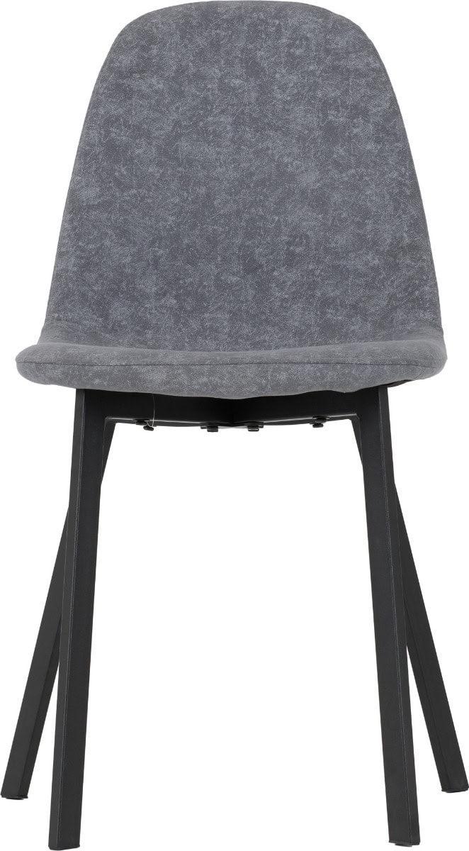 Berlin Dining Chair (Set of Four) - Grey - Image 2