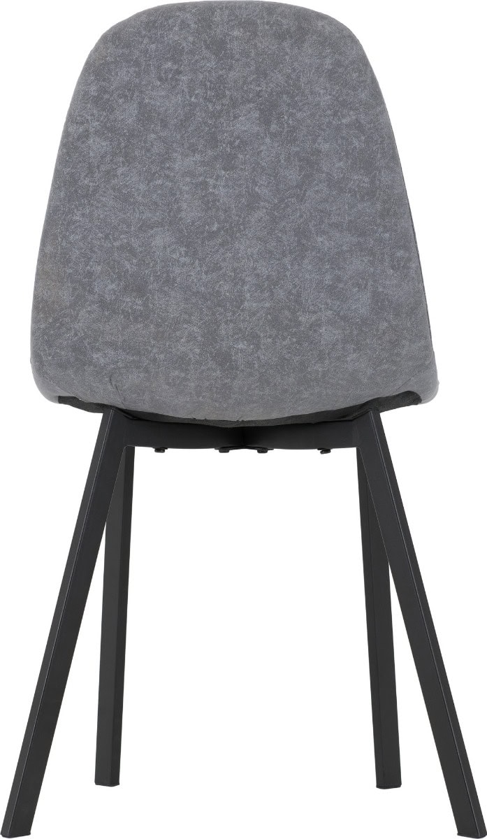 Berlin Dining Chair (Set of Four) - Grey - Image 4
