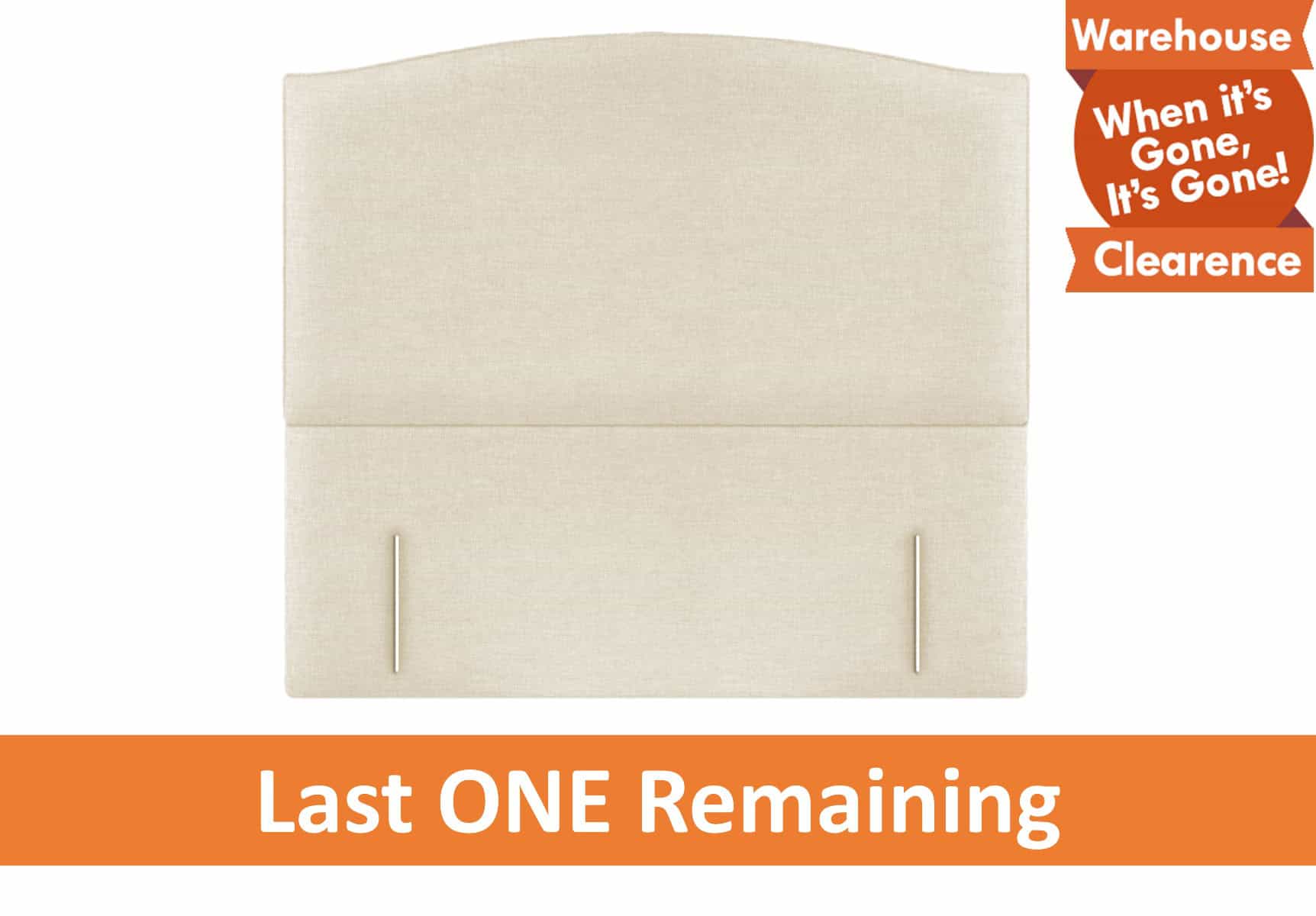 Apollo 5ft Berlin Headboard - Azzure Cream - Image 3