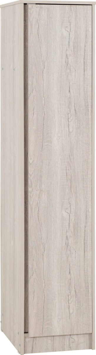 Malvern 1 Door Wardrobe - Urban Snow | Buy Online | Beds.ie