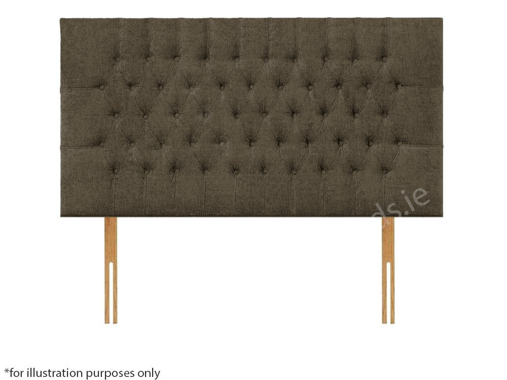 Apollo 2ft6 Lincoln Headboard - Azzure Hessian | Buy Online | Beds.ie