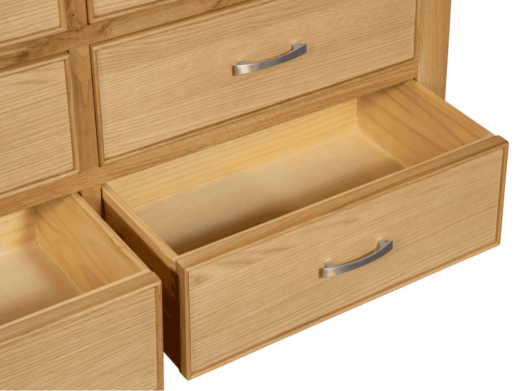 Honey B Sligo 6 Drawer Chest - Oak - Image 2