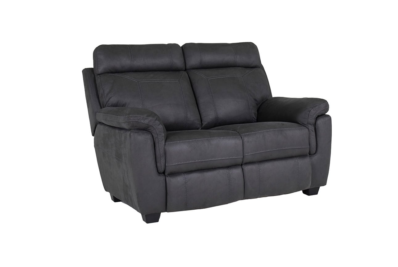 Baxter 2 Seater Sofa - Azul Leather Fabric | Buy Online | Beds.ie