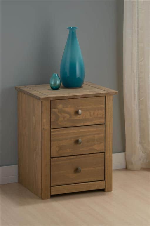 Santiago 3 Drawer Bedside (Set Of 2) - Image 3