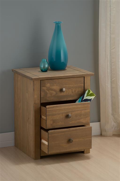 Santiago 3 Drawer Bedside (Set Of 2) - Image 5