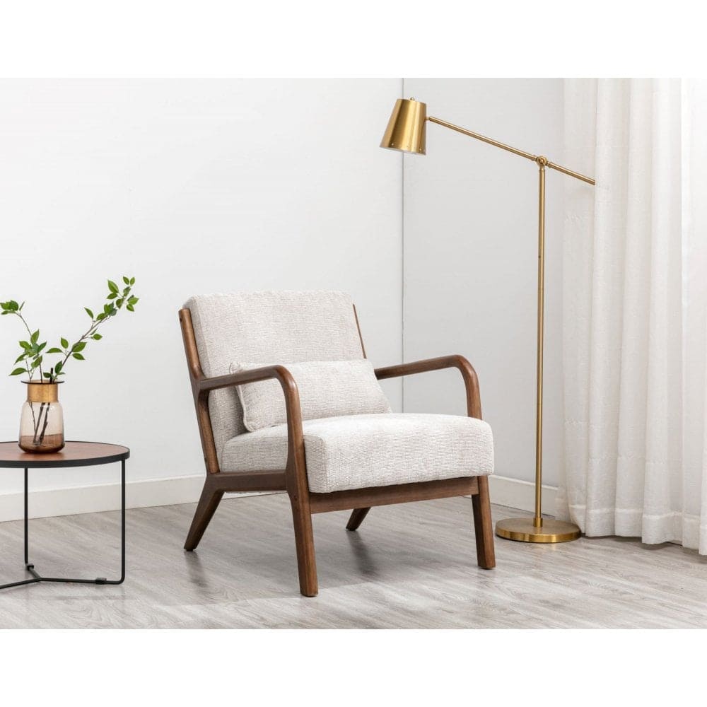 Inca Armchair - Natural Chenille | Buy Online | Beds.ie