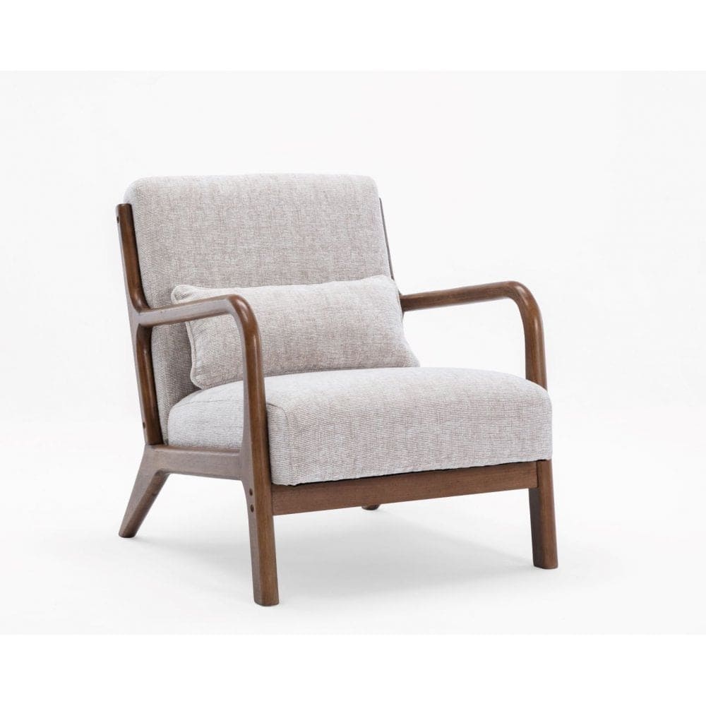 Inca Armchair - Natural Chenille - Image 2
