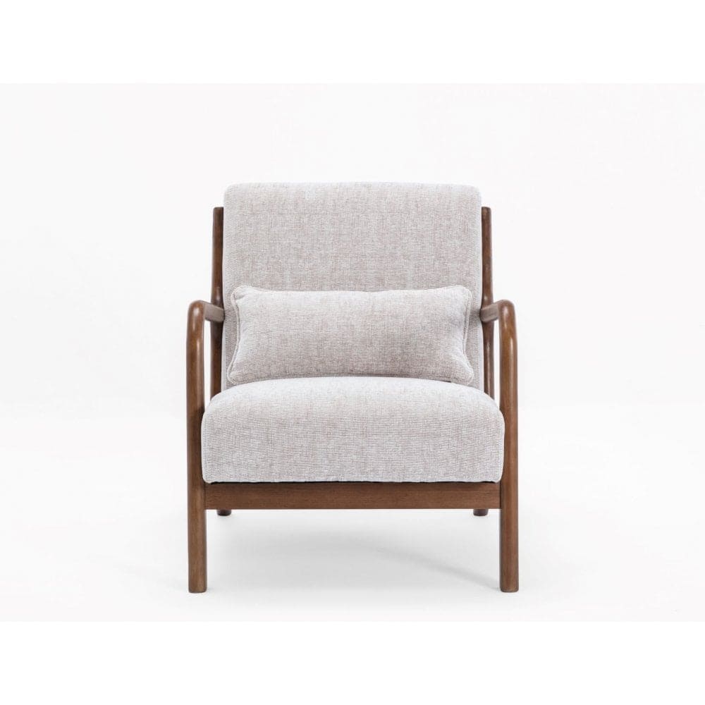 Inca Armchair - Natural Chenille - Image 3
