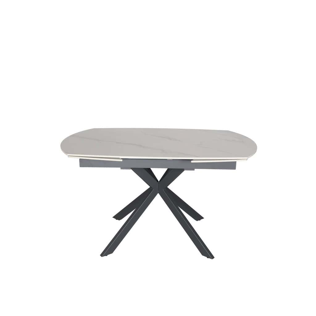 Baker Furniture Sintered Stone Extending Table (140-200cm) - White | Buy Online | Beds.ie