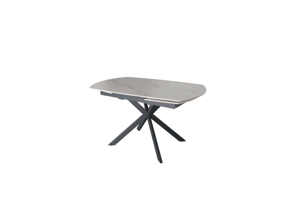 Baker Furniture Sintered Stone Extending Table (140-200cm) - White - Image 3