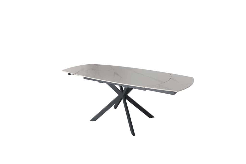 Baker Furniture Sintered Stone Extending Table (140-200cm) - White - Image 4