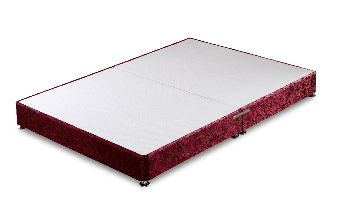 Apollo 6ft Glitz Red Low Profile Divan Base | Buy Online | Beds.ie