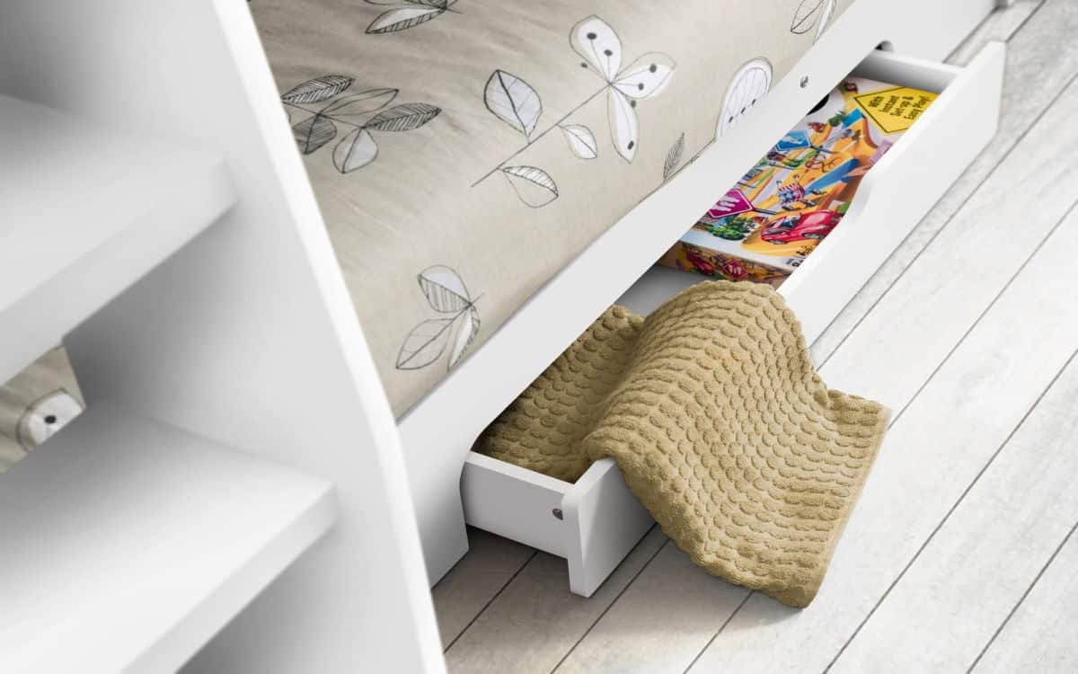 Lynx Bunk Bed - White - Image 4