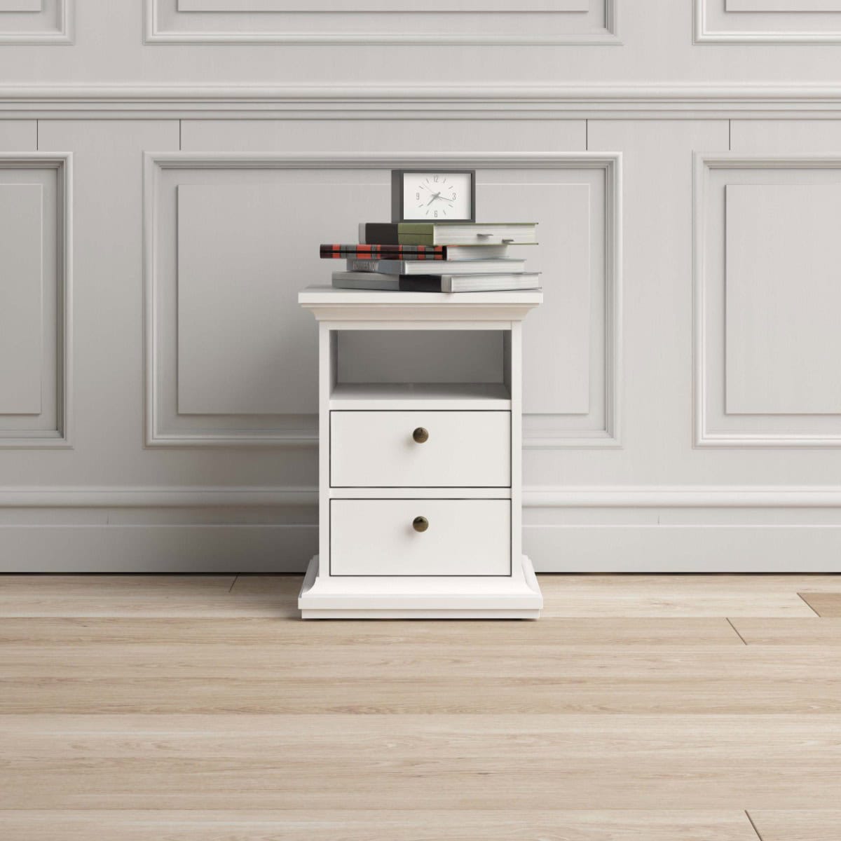 Paris Small Bedside - White - Image 4