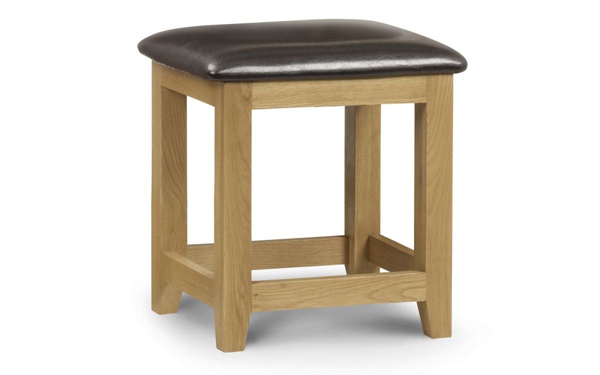 Amsterdam Dressing Stool - Oak | Buy Online | Beds.ie