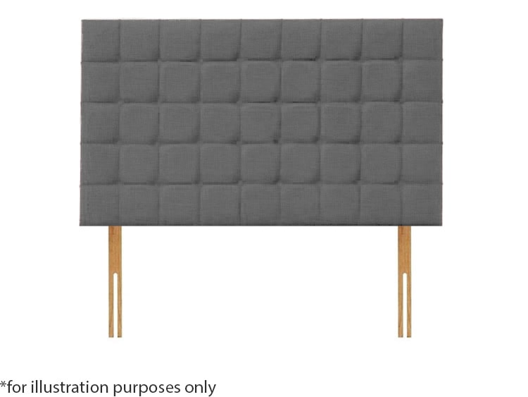 Apollo 2ft6 Boston Headboard - Azzure Grey | Buy Online | Beds.ie