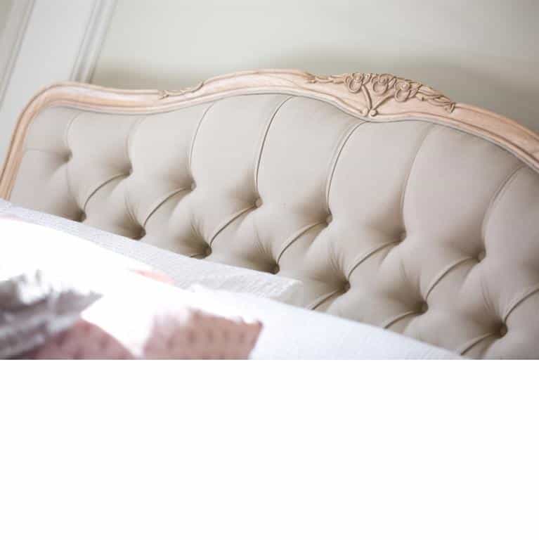 Baker Furniture Limoges Upholstered 4ft6 Bedframe - Image 2