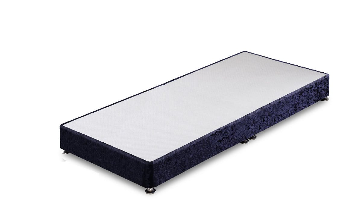 Apollo 3ft Glitz Navy Low Profile Divan Base | Buy Online | Beds.ie