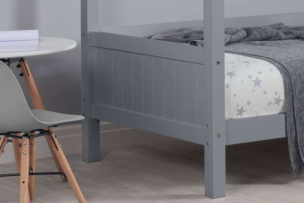 Home 3ft Bed - Grey - Image 7