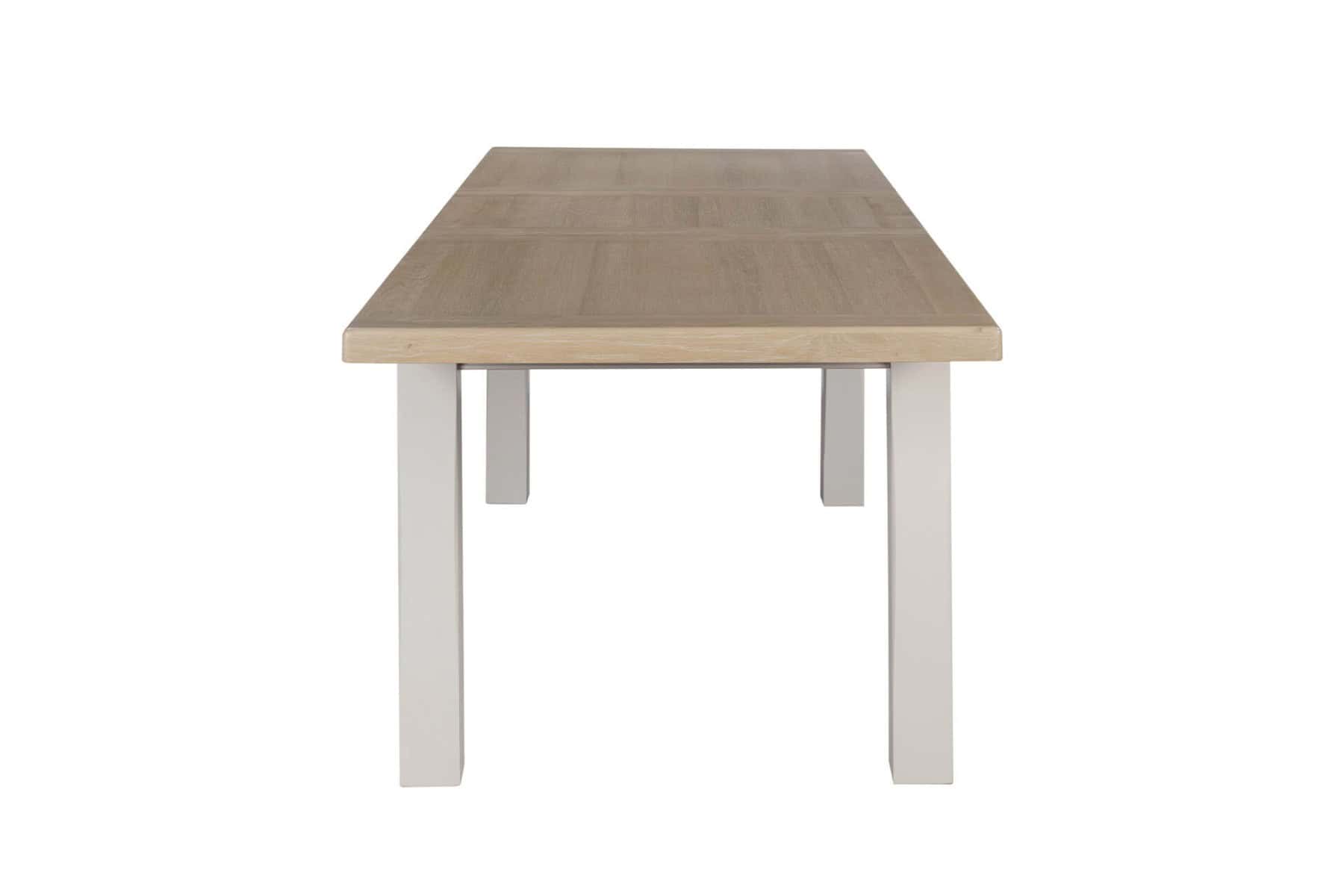Doune Extending Dining Table (180cm-246cm) - Taupe - Image 4