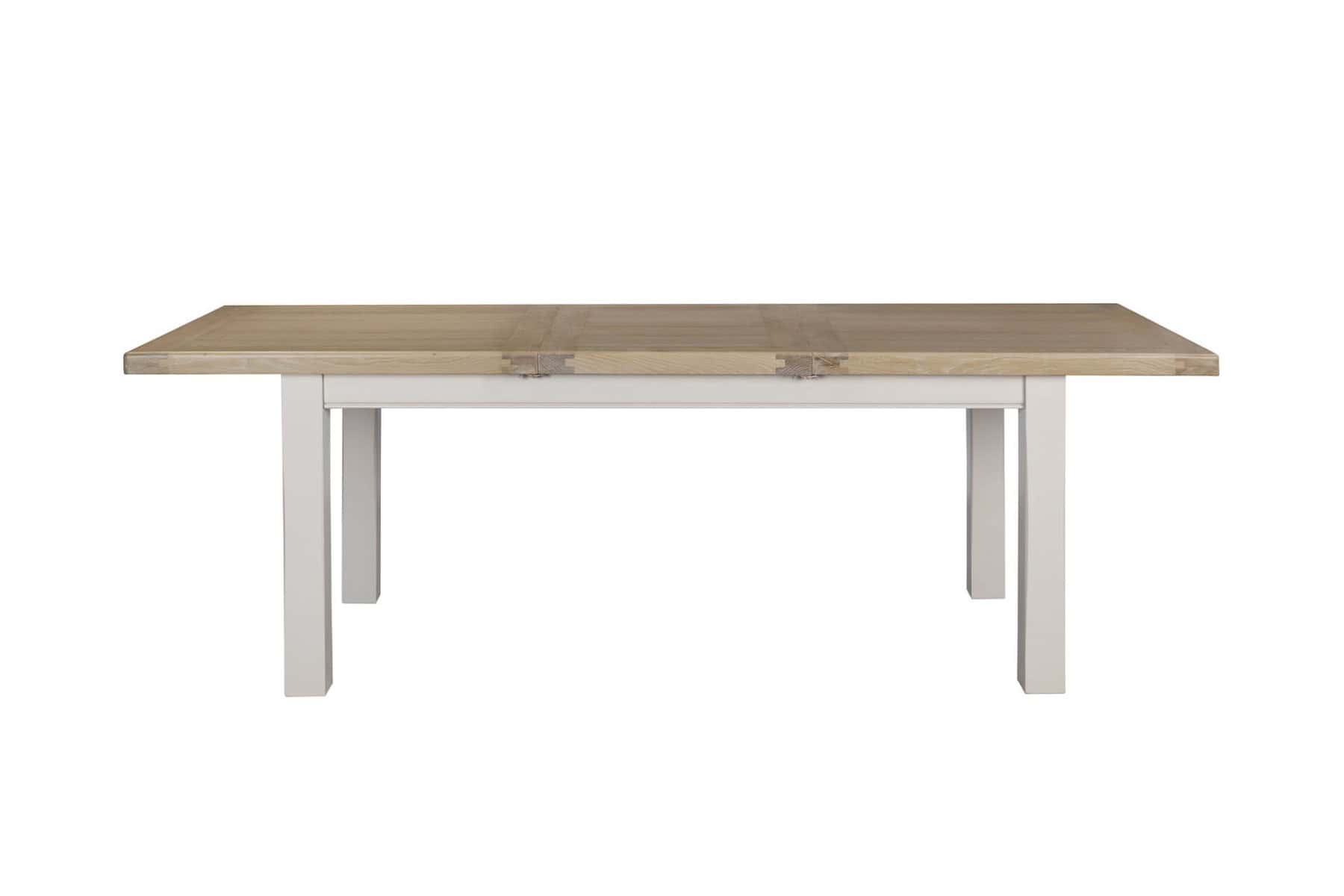 Doune Extending Dining Table (180cm-246cm) - Taupe - Image 5