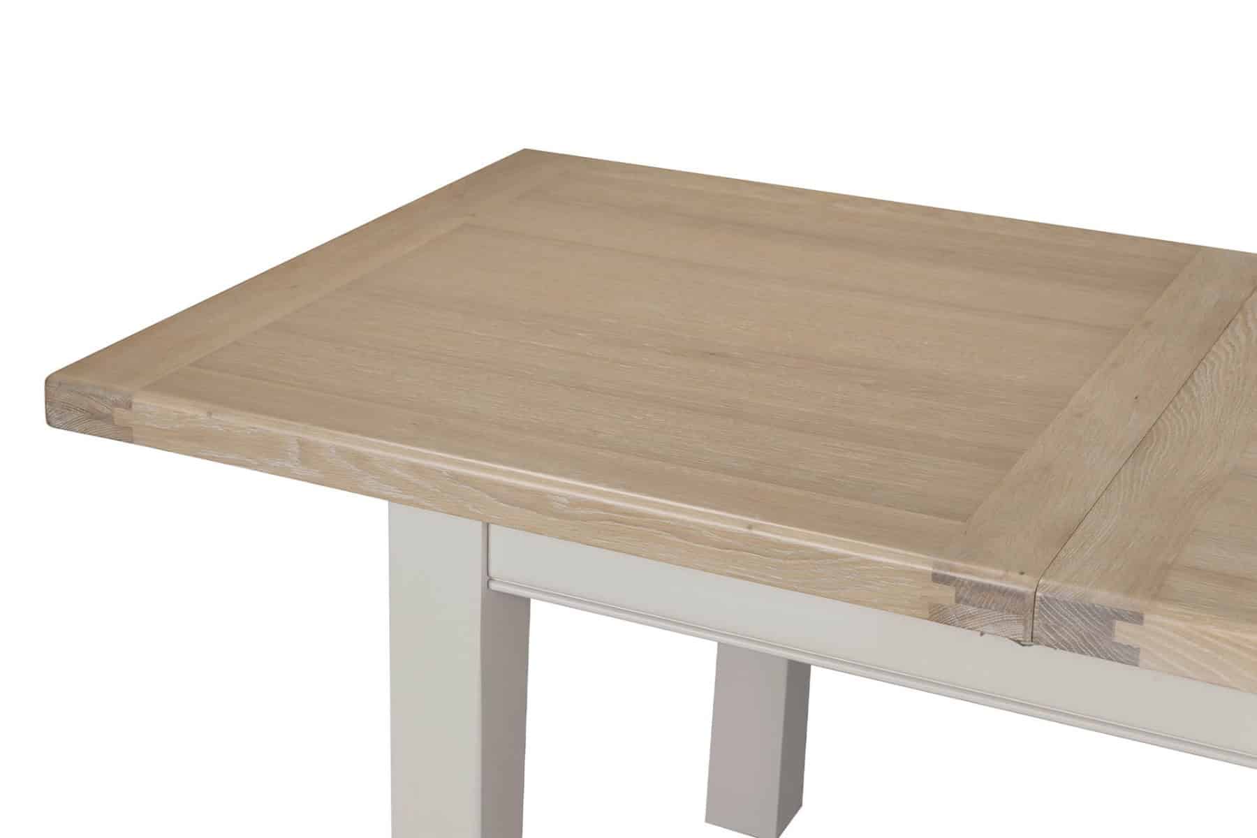 Doune Extending Dining Table (180cm-246cm) - Taupe - Image 6